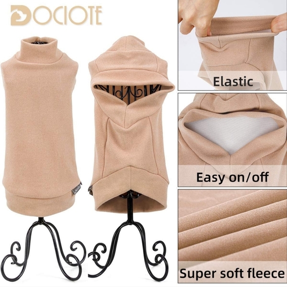 🎄5/$30🎄NEW with Tags Dog Fleece Sweatshirt - Picture 2 of 5